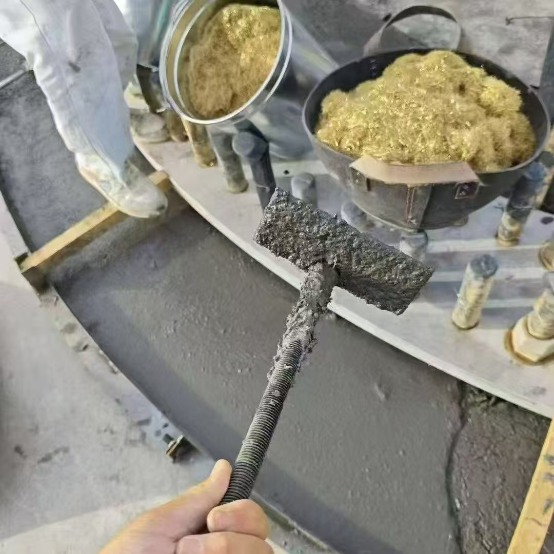 天水C120钢纤维高强无收灌浆料 轧机压缩机汽轮机发电机锻压设备底座灌浆材料